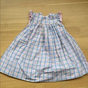 🌸Bailey Boys Girl's Augusta Pastel Plaid Spring Dress Size 3T